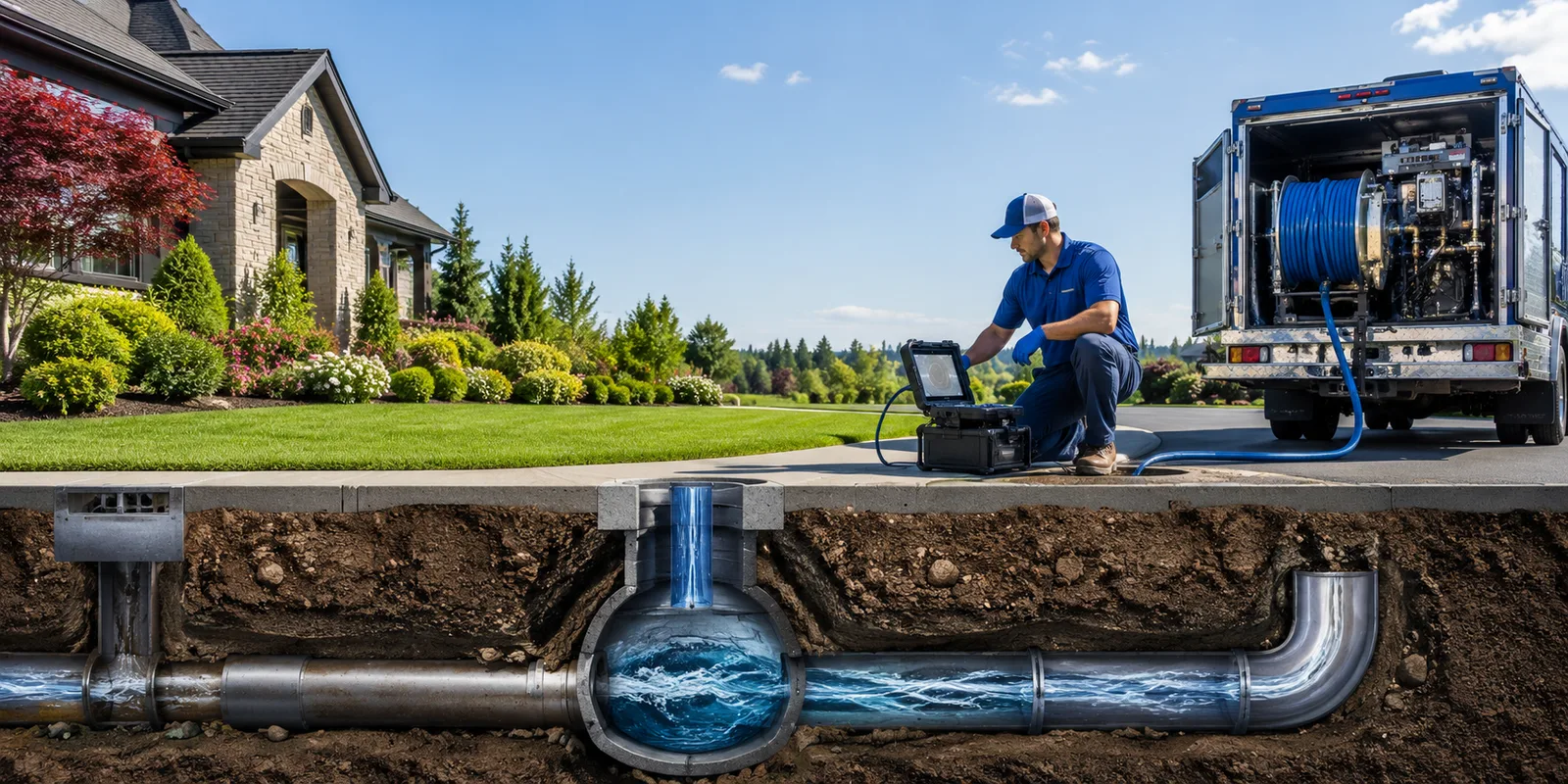 Drainage restoration information for Glen Ferris, WV